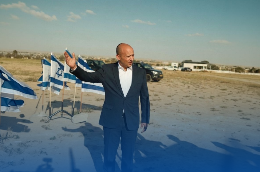 נפתלי בנט בסיור בנגב