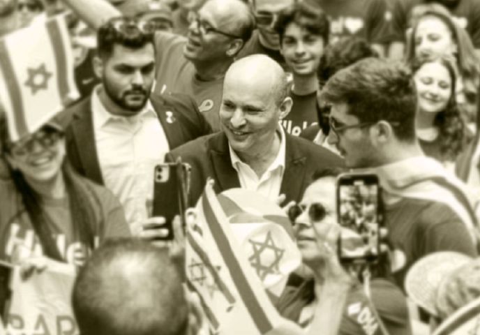 נפתלי בנט במפגש עם תגלית